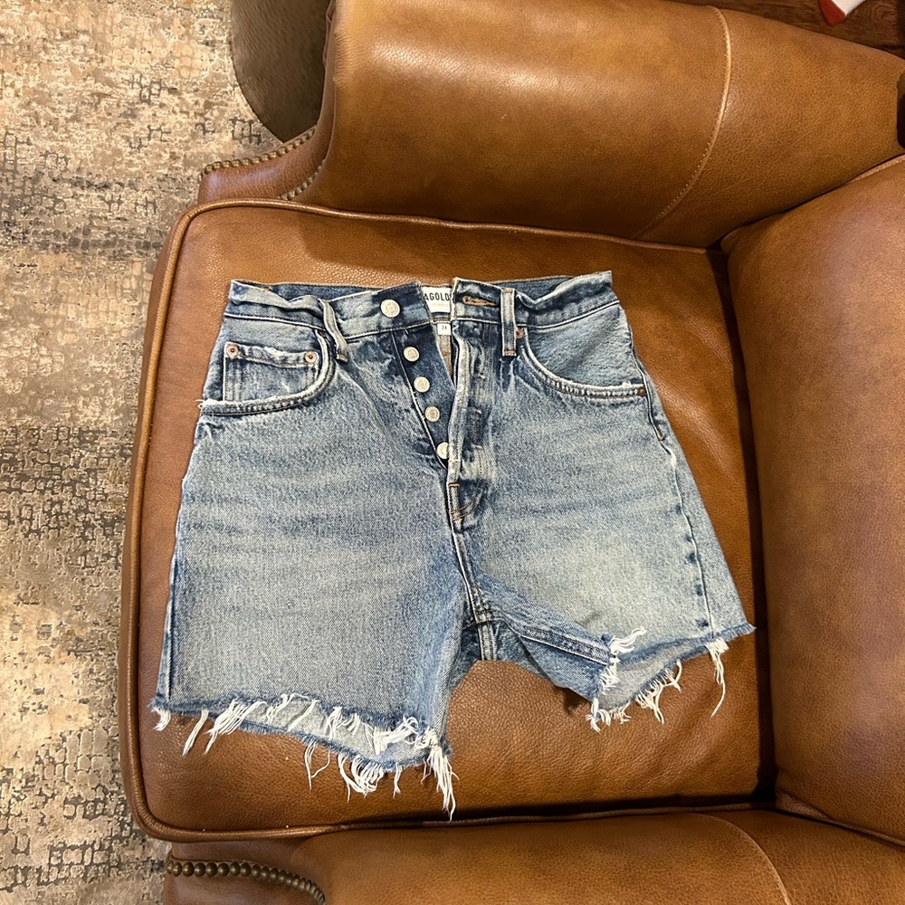 AGOLDE Parker long shorts. Size 24
